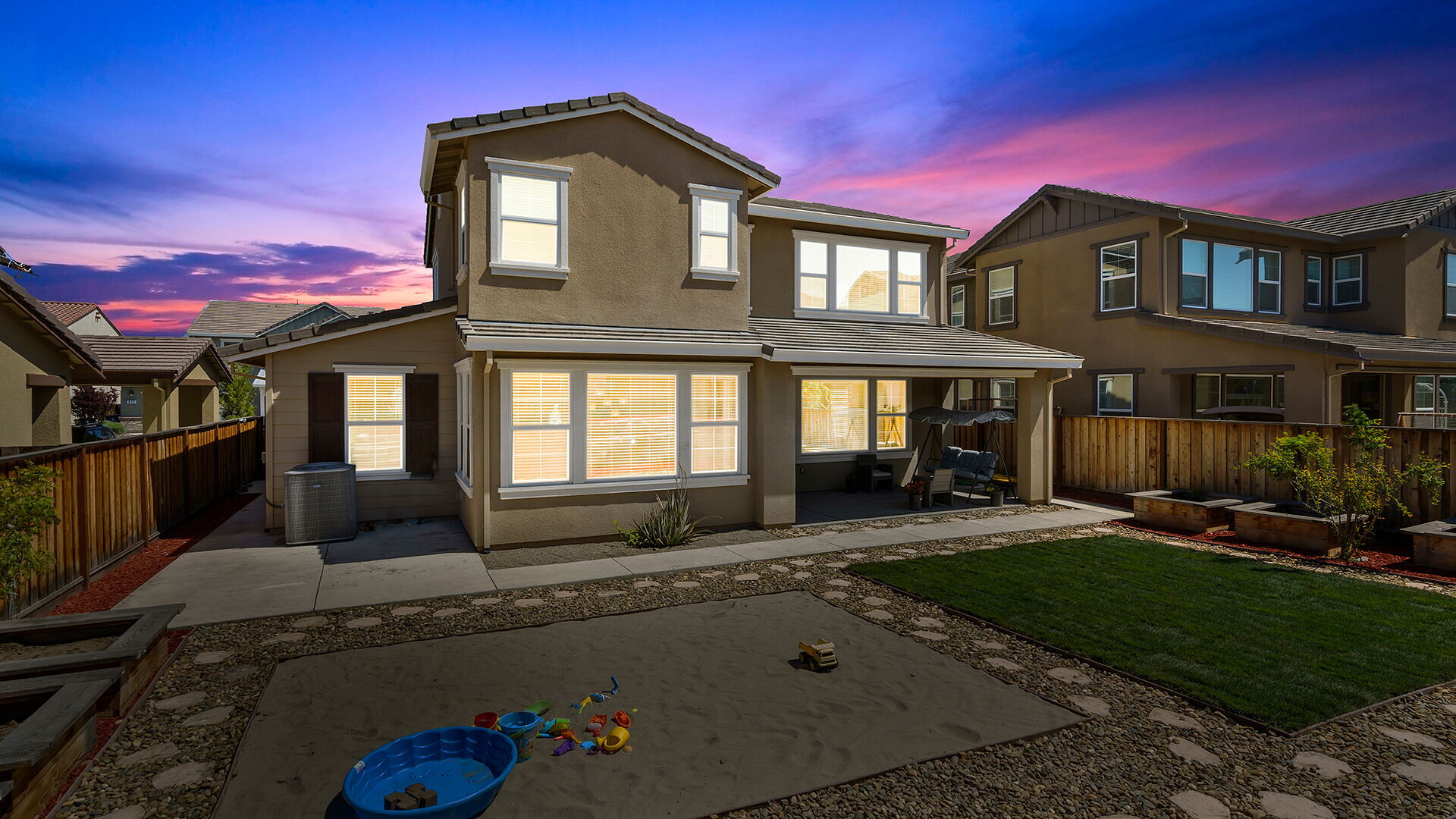 Residential neighborhood representing the Tri-Valley and East Bay